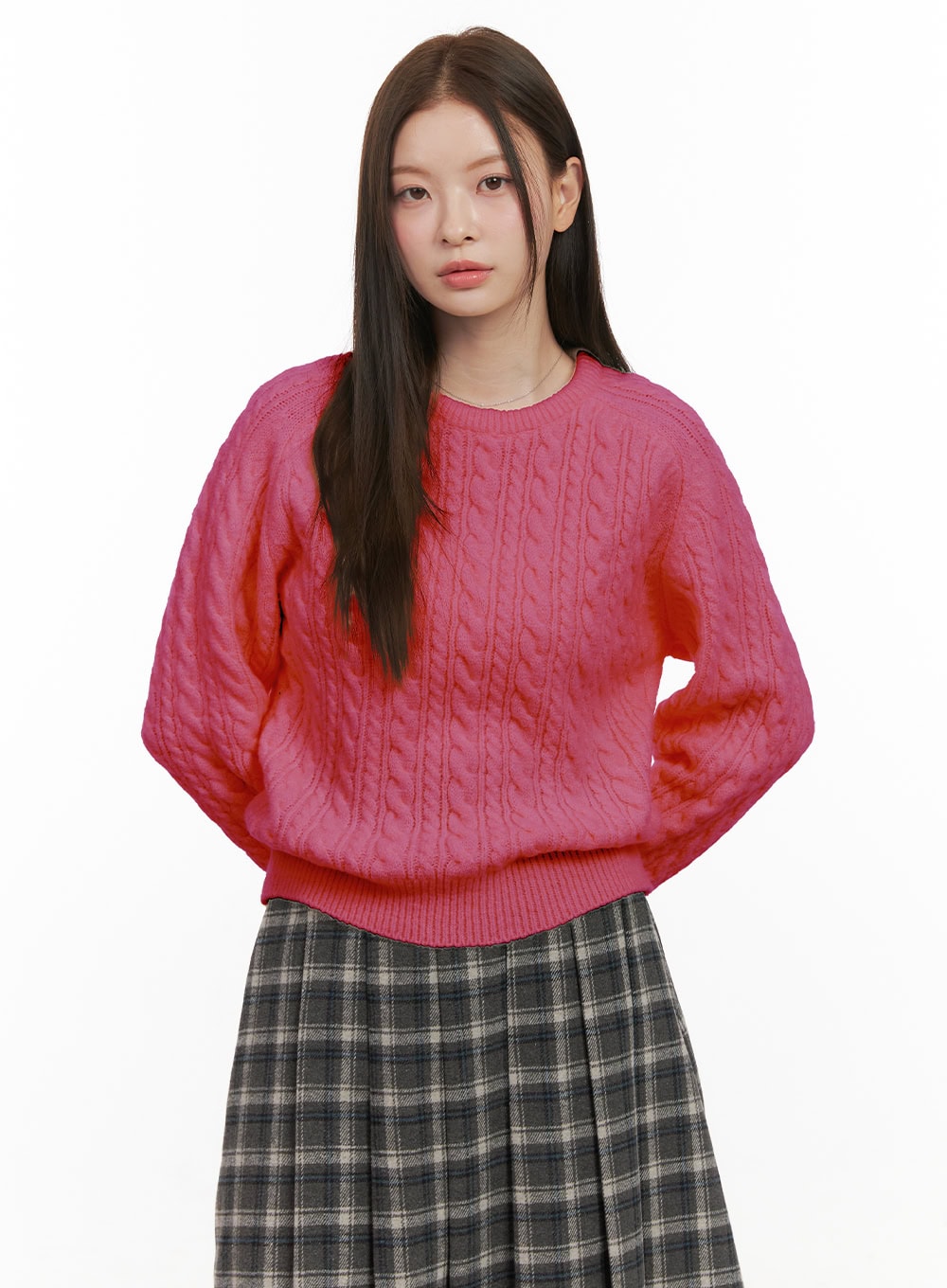 Cable Knit Essential Sweater OD412