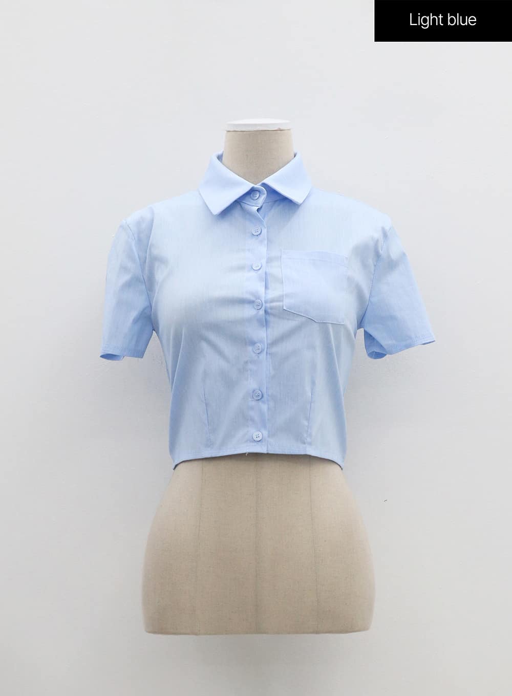 Slim Fit Cropped Shirt OM330