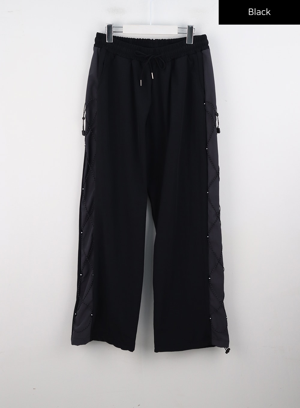 Wide-Leg Nylon Pants CG325