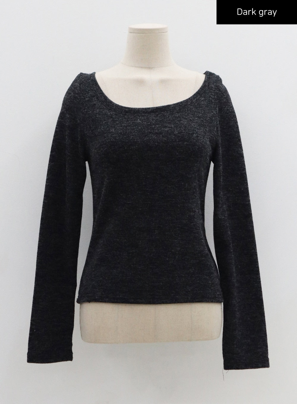 Simpe Wide Round Neck T-Shirt CO17