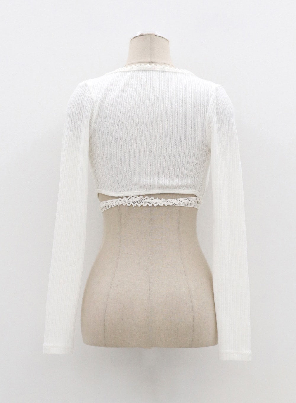 Lace Top And Cardigan Set CM324