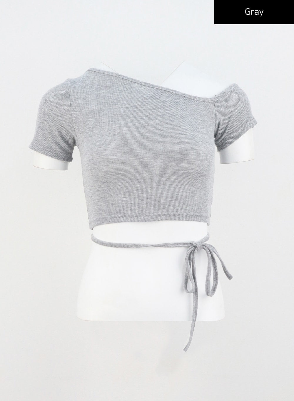 Waist Strap Cropped Tee CU326