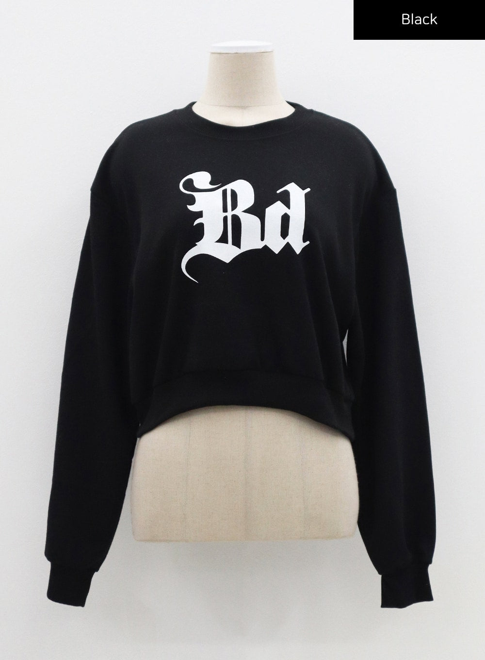 Graphic Cropped Sweatshirt CF327