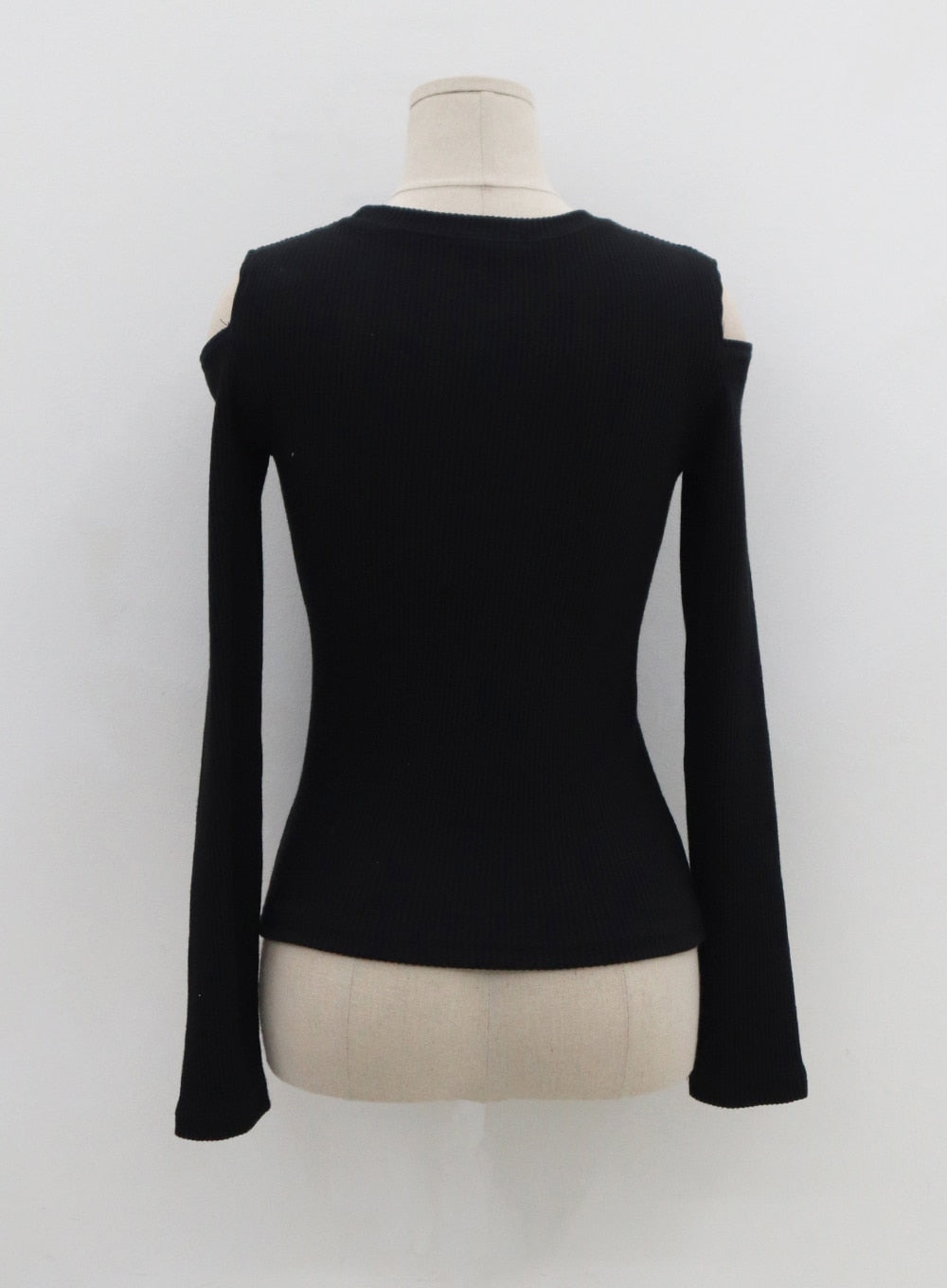 Livia Open Shoulder Long Sleeve Top CS15