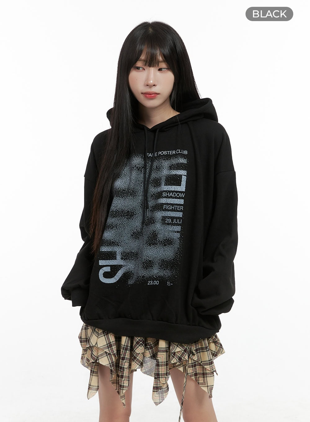 Oversized Cotton Hoodie CS404