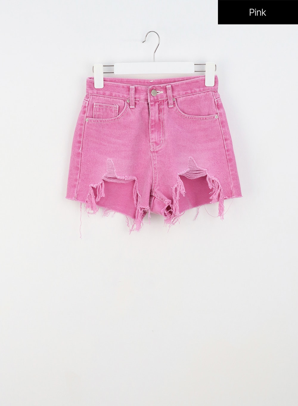 Ripped Color Shorts BU308