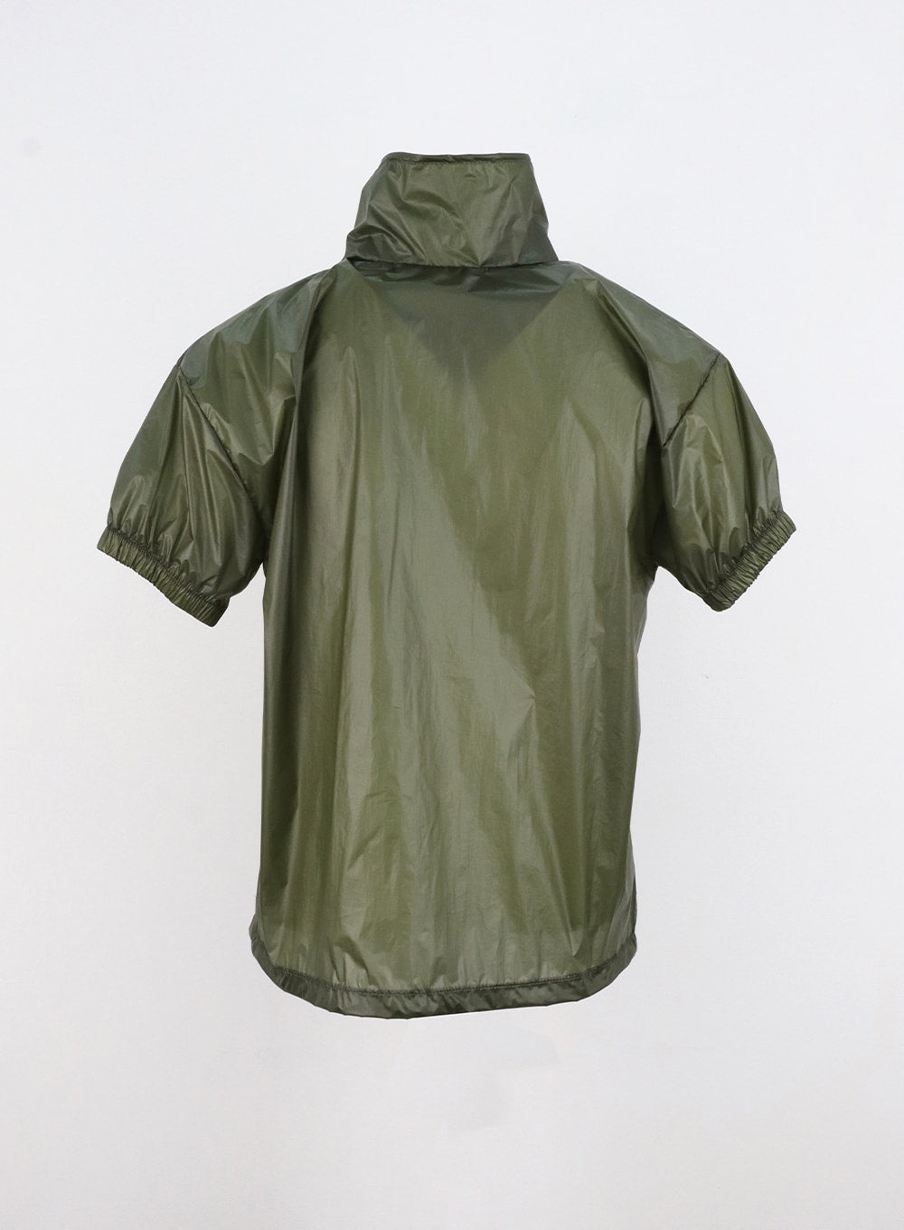 Short Sleeve Nylon Zip-Up CL319