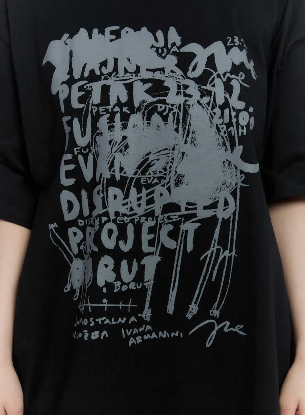 Graphic Oversized Tee CL530