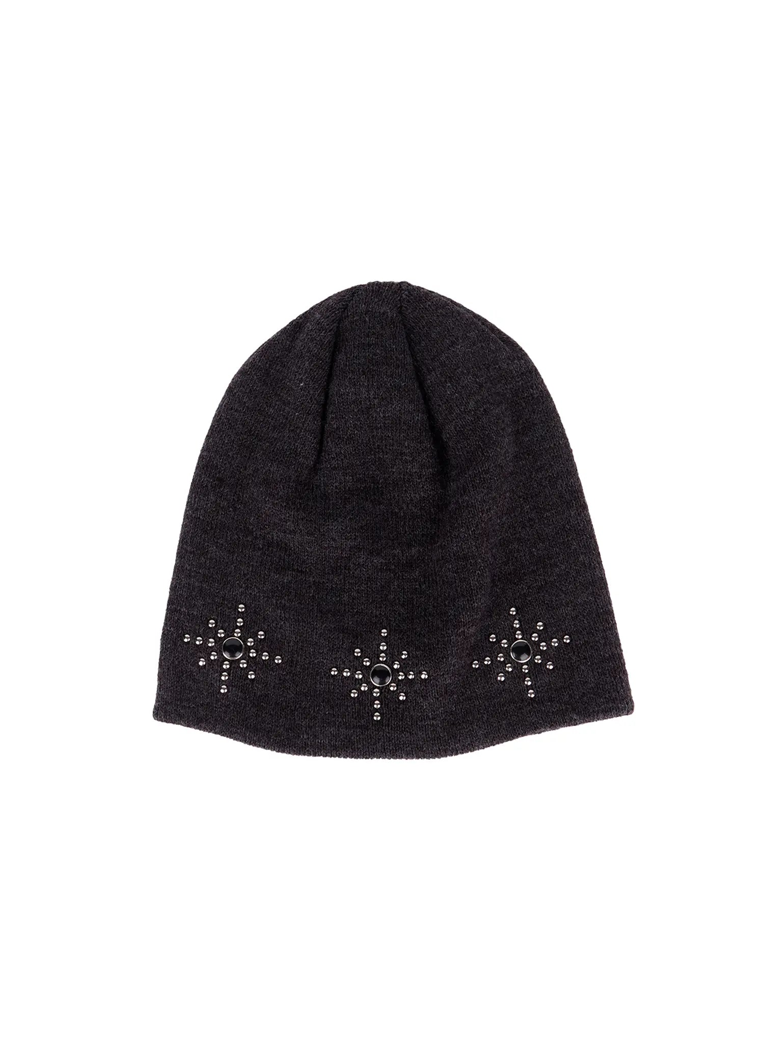Boho Studded Ribbed Beanie CS503