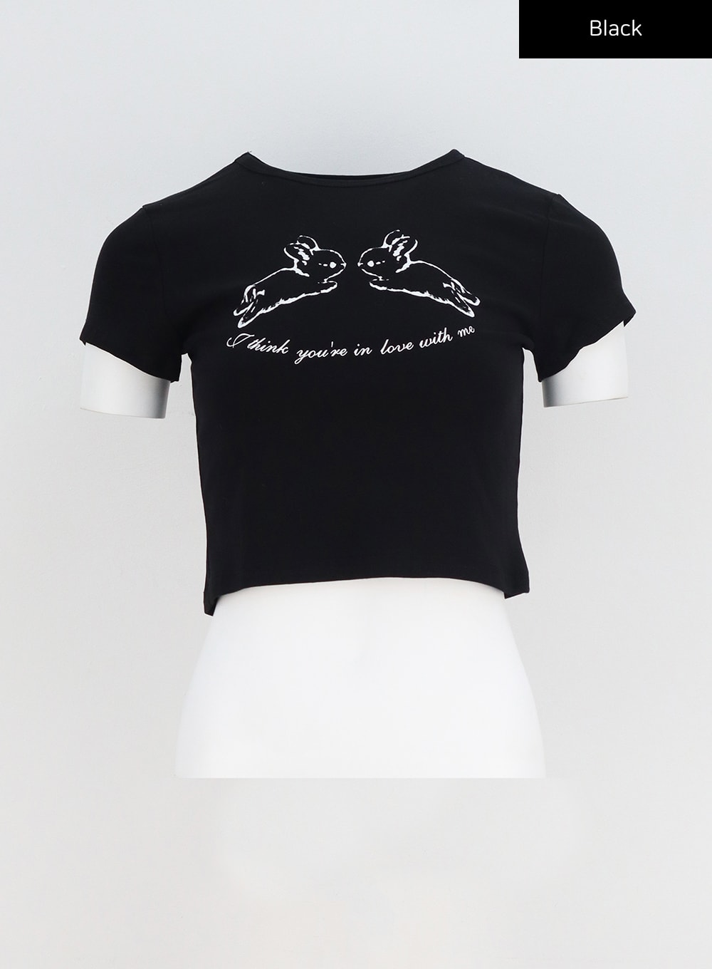 Cropped Bunny Tee CY315