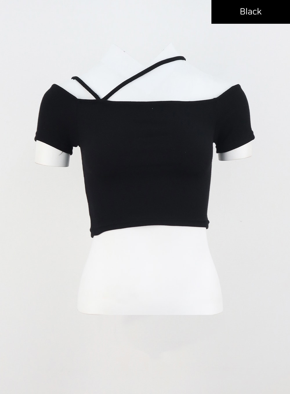 Off-Shoulder Cropped Tee CU326