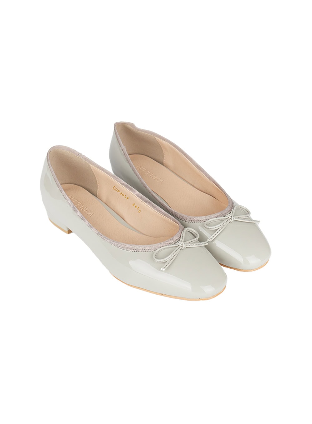 Ribbon Gloss Ballet Flats CY515