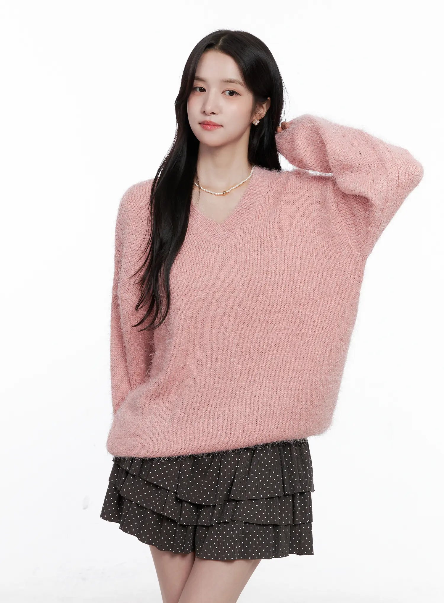 Cozy V-Neck Sweater CS519