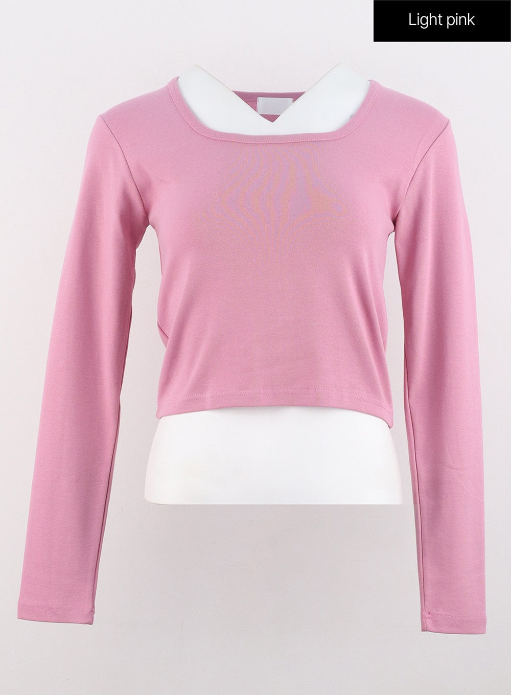 U-Neck Long Sleeve Top OS302