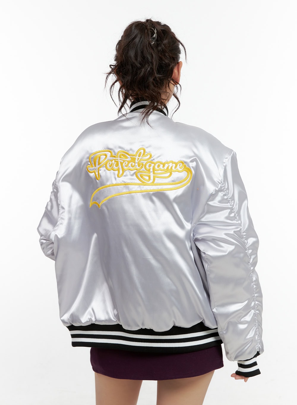 Embroidered Graphic Buttoned Jacket CN405