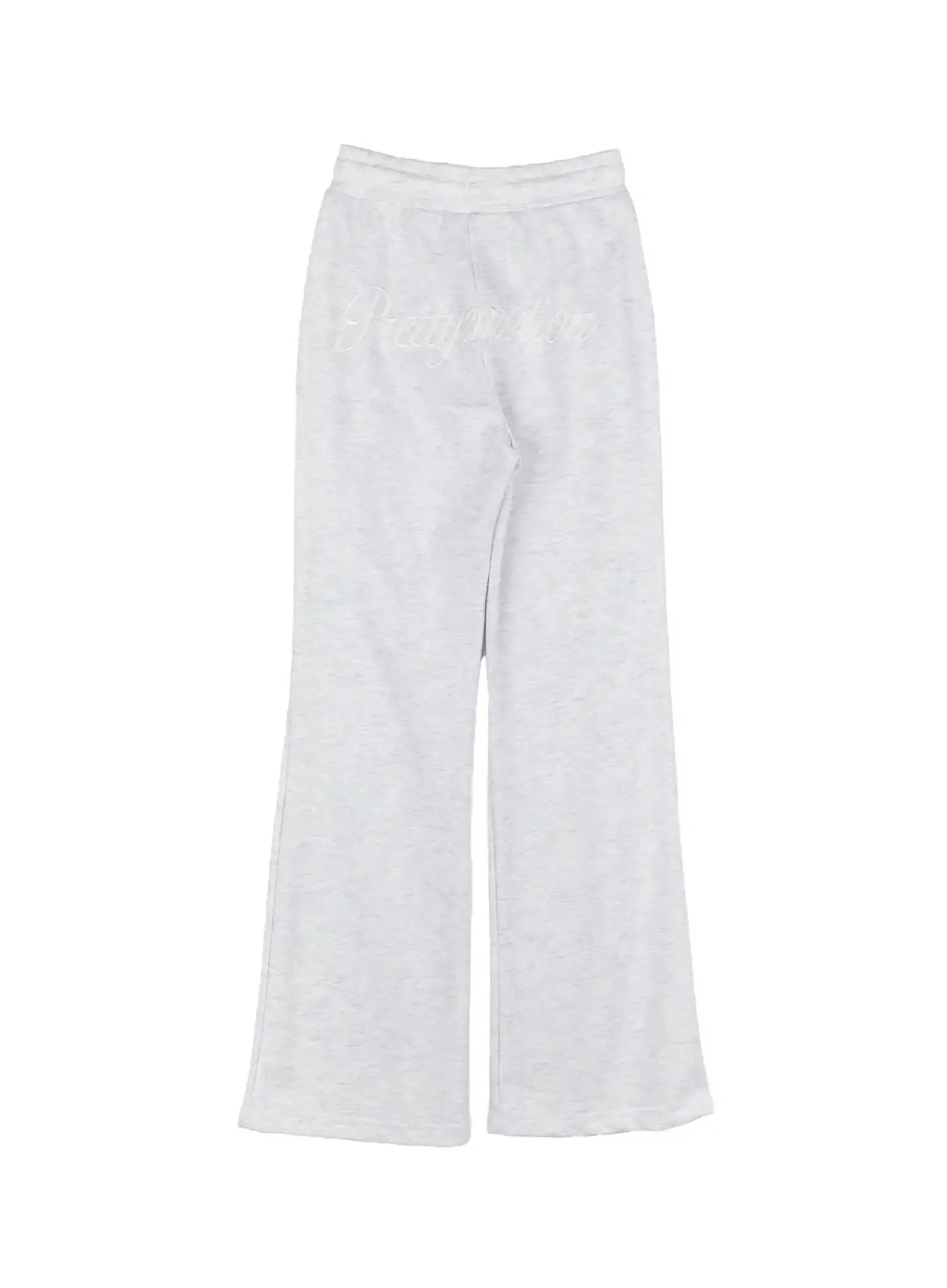 Embroidered Flare Track Pants CL525