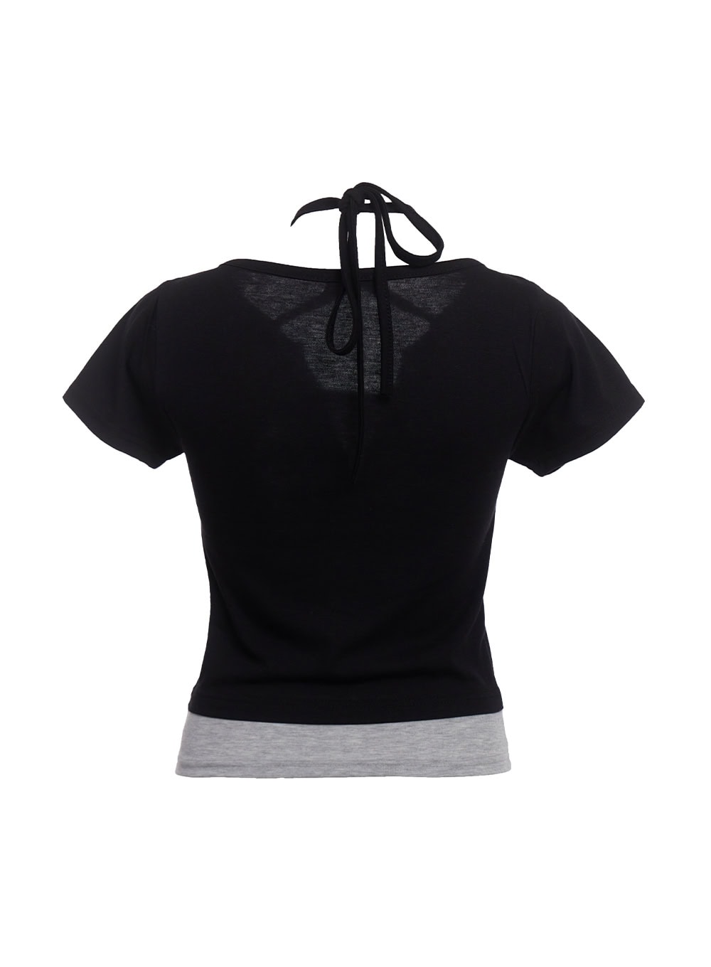 Strappy Slit Layered Top CU520