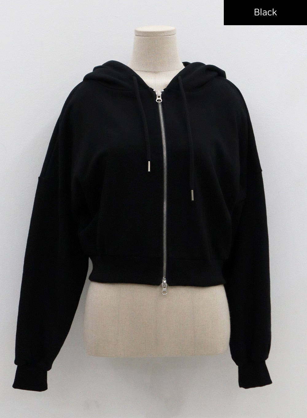 Lewkin Soft Basic Two Way Hoodie Zip Up C1210