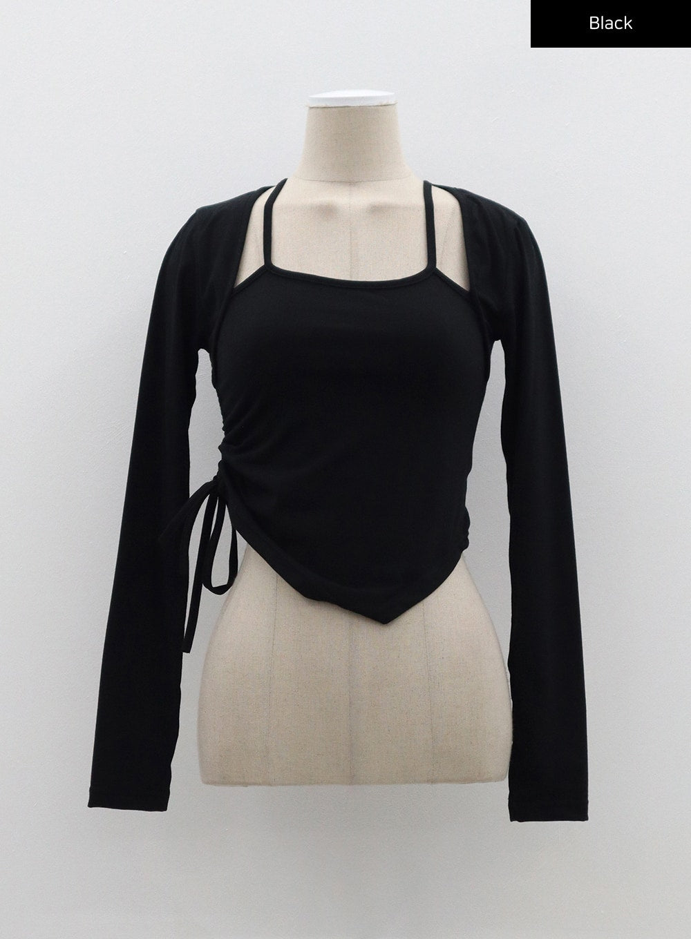 Unbalanced Hem Layered Top BF310