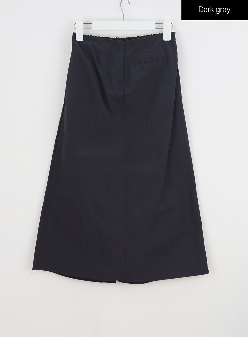 A-Line Nylon Maxi Skirt OY315
