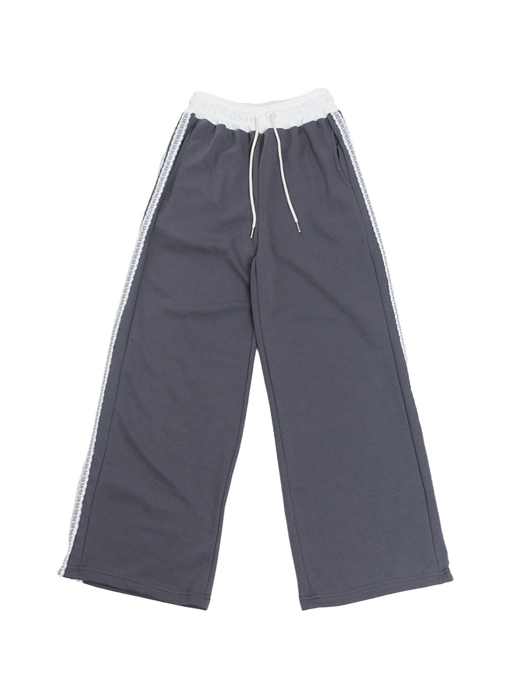 Angel Lace Wide-Leg Trackpants CA521