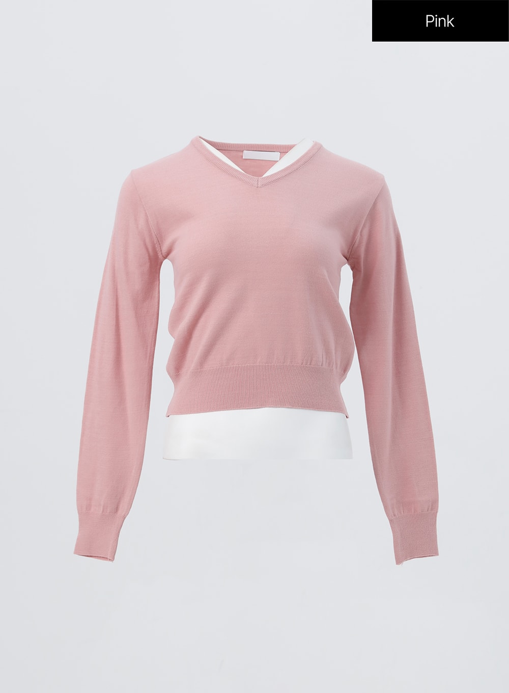 V-Neck Knit Sweater OO304