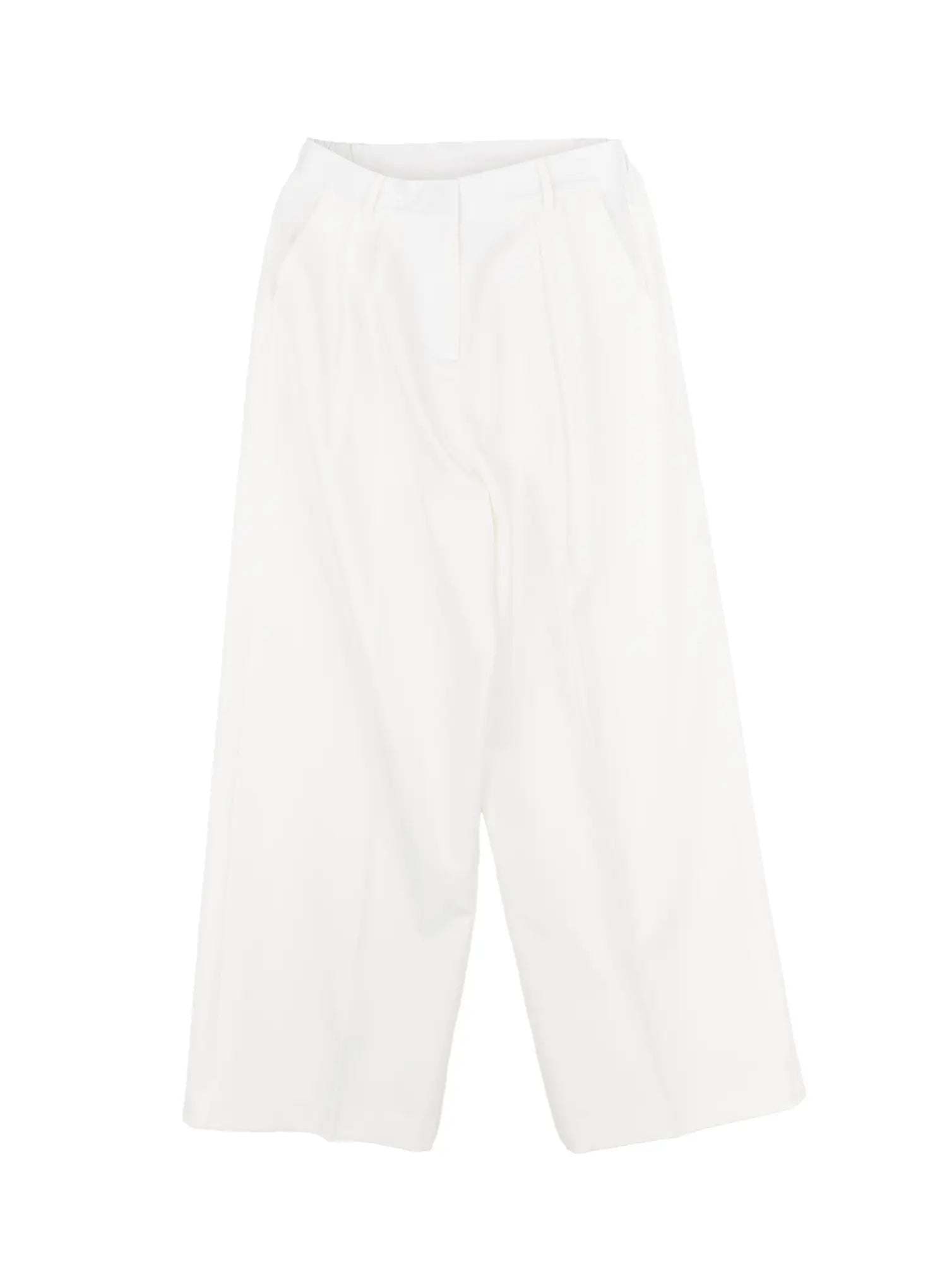 Wide-Leg Pintuck Slacks CL502