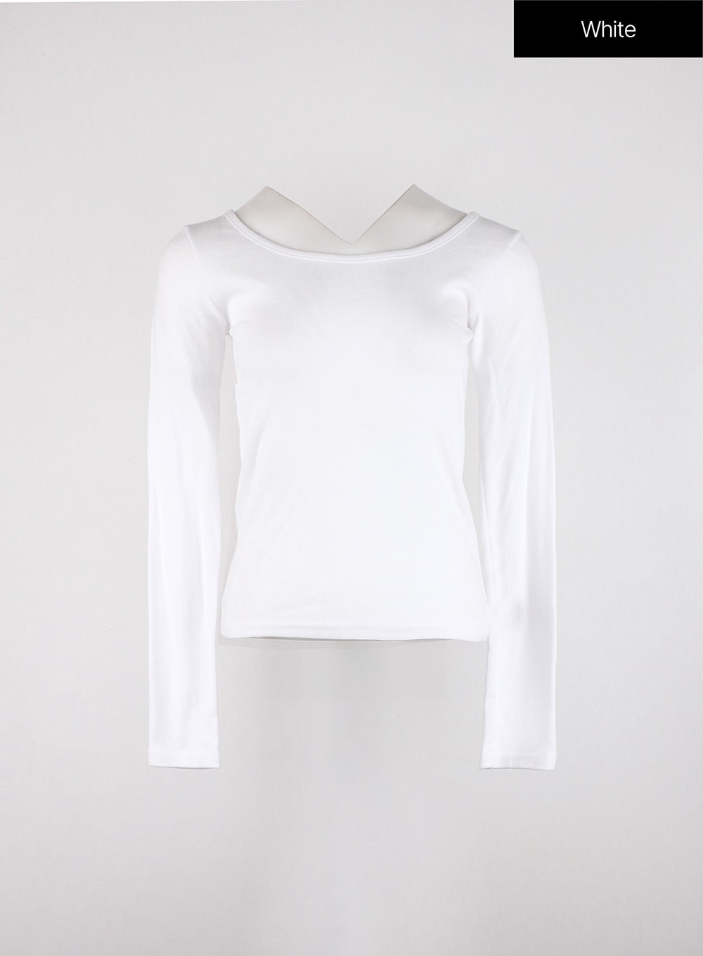 Long Sleeve U-Neck Top OD327