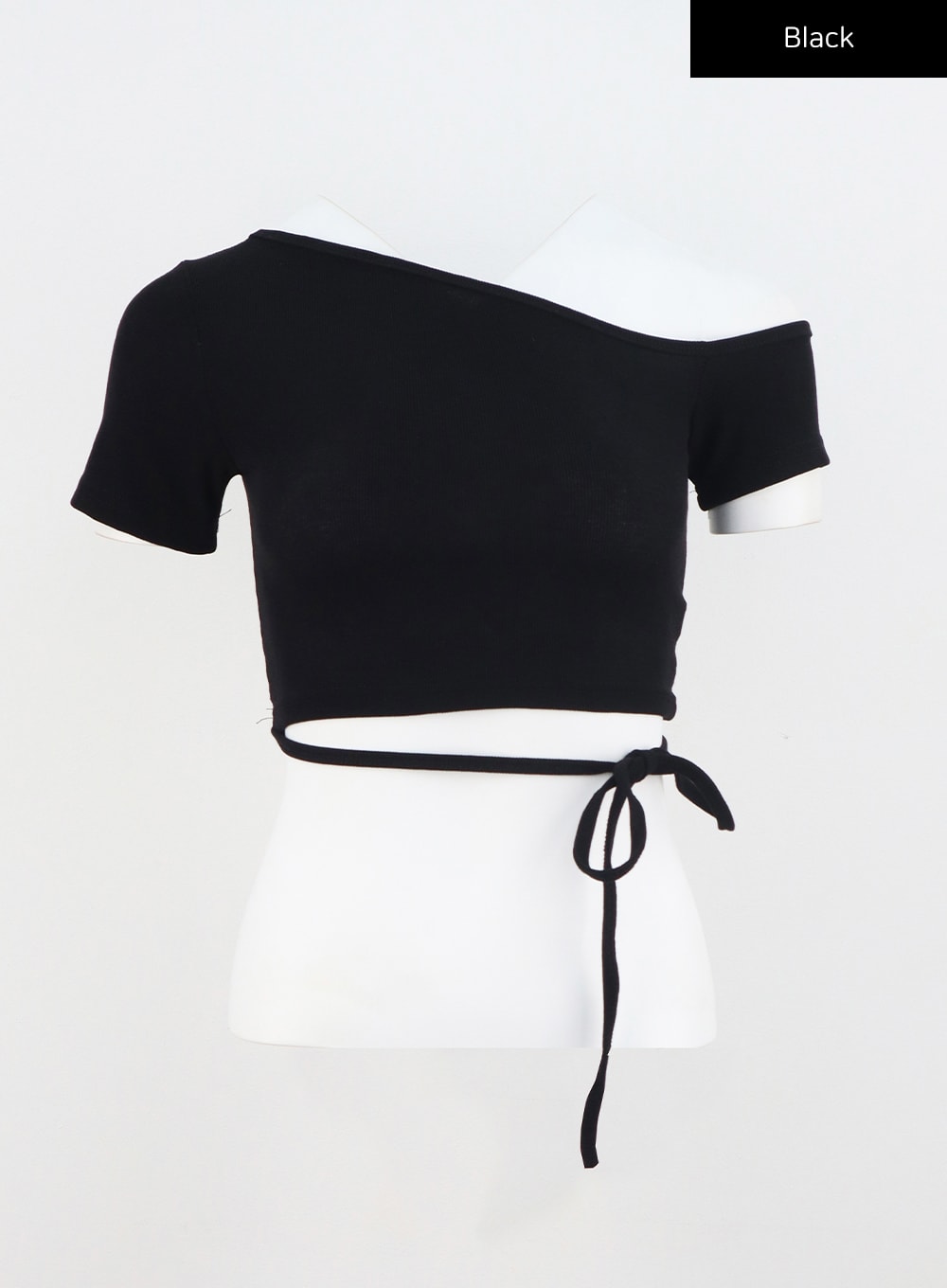 Waist Strap Cropped Tee CU326