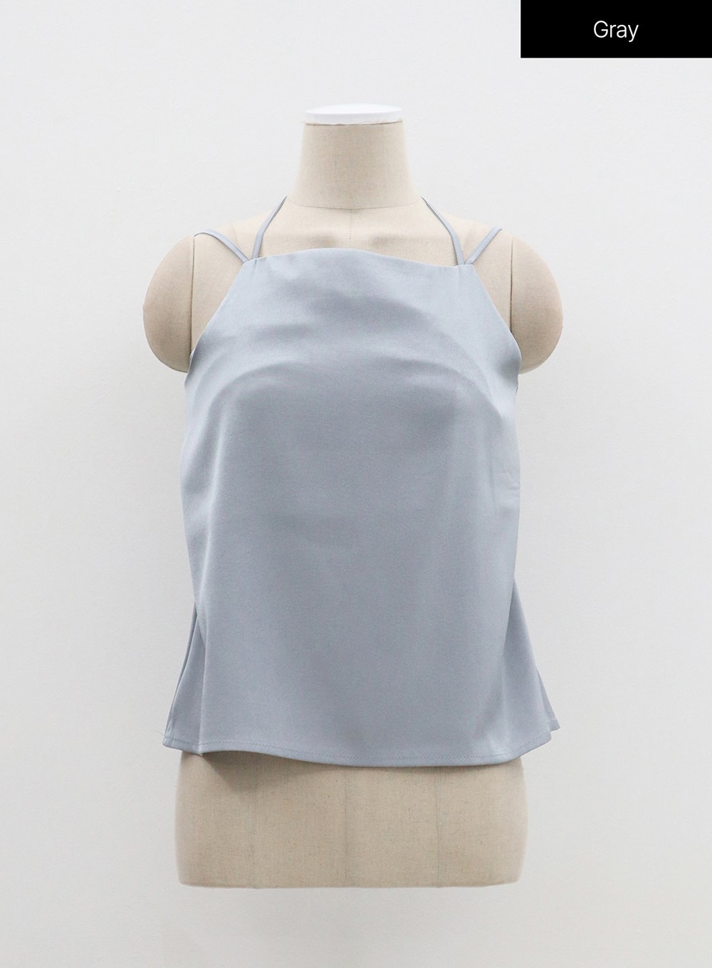 Satin Sleeveless Top OF327
