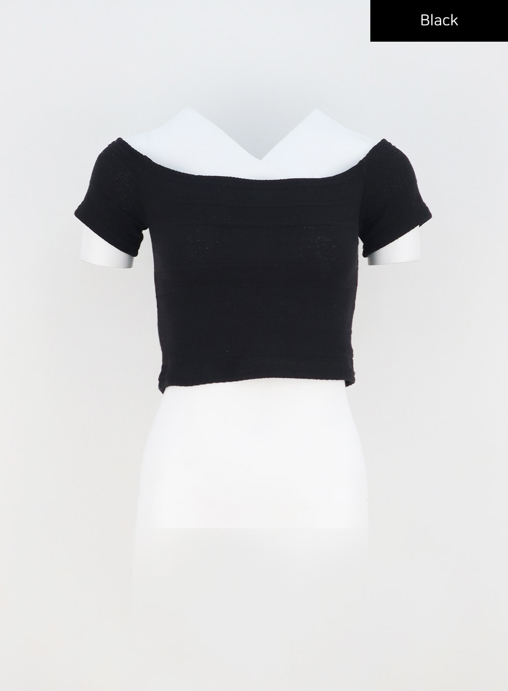 Off-Shoulder Cropped Top CA328