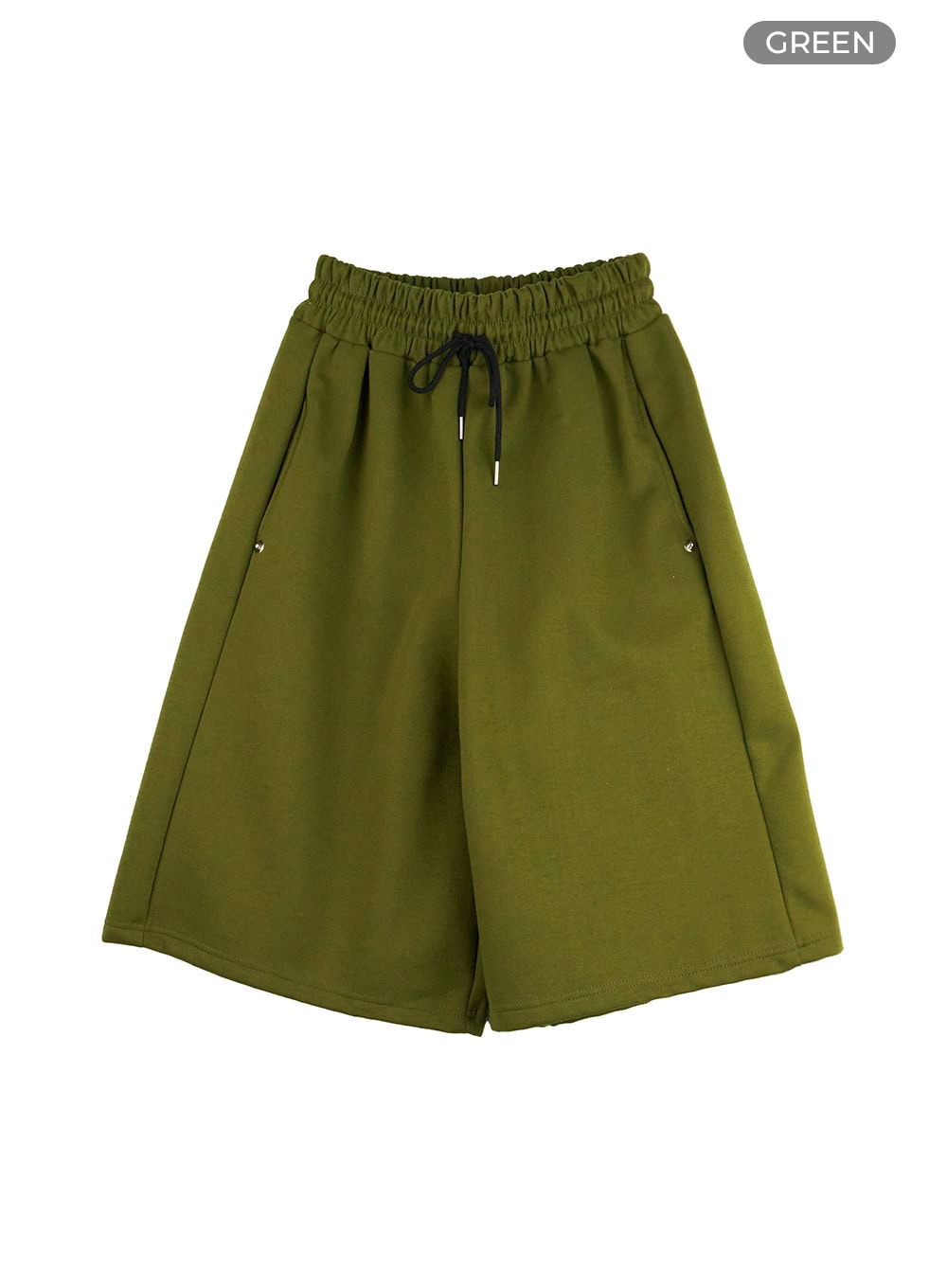 Cotton Cargo Sweat Shorts IU419