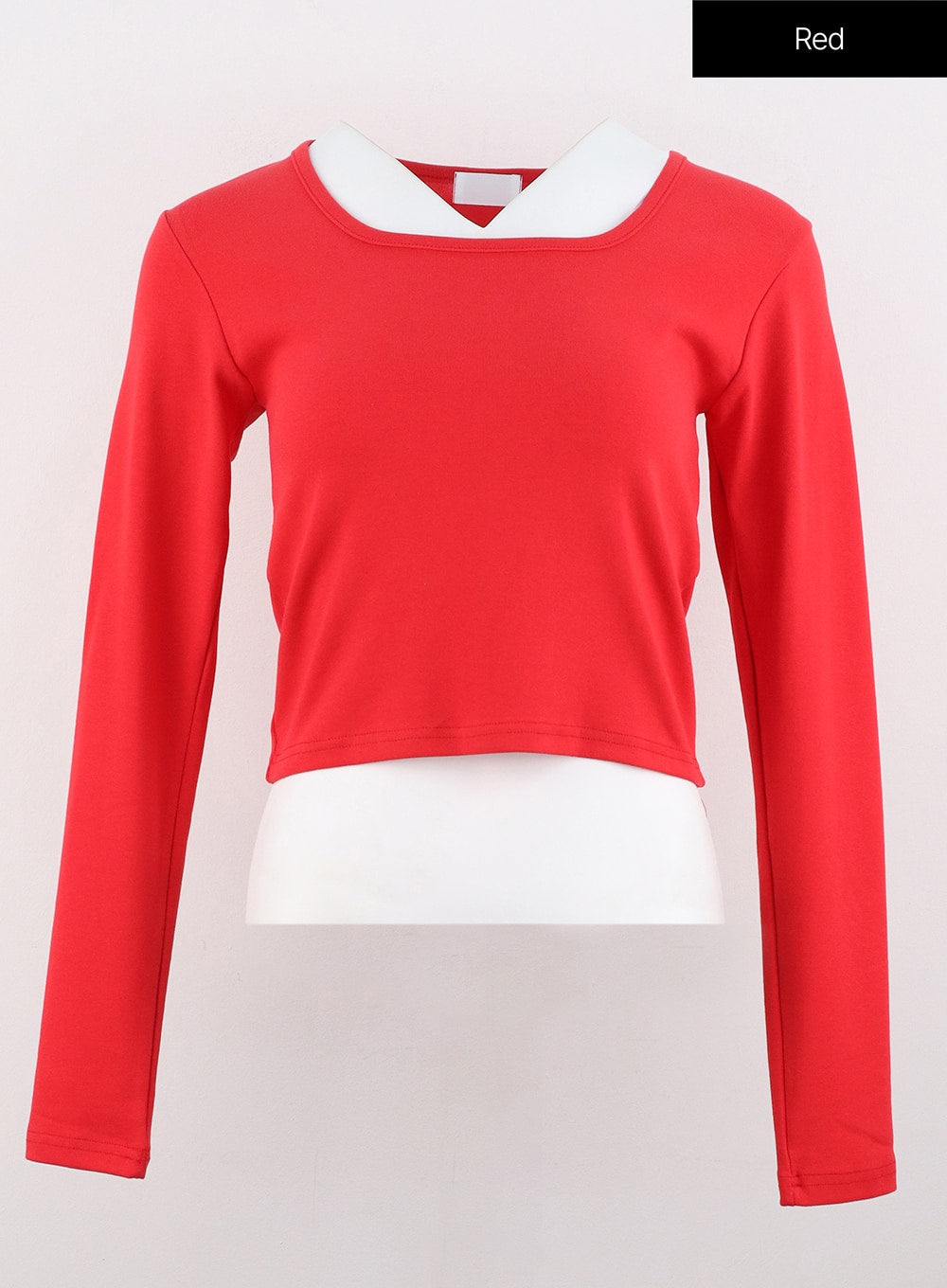 U-Neck Long Sleeve Top OS302
