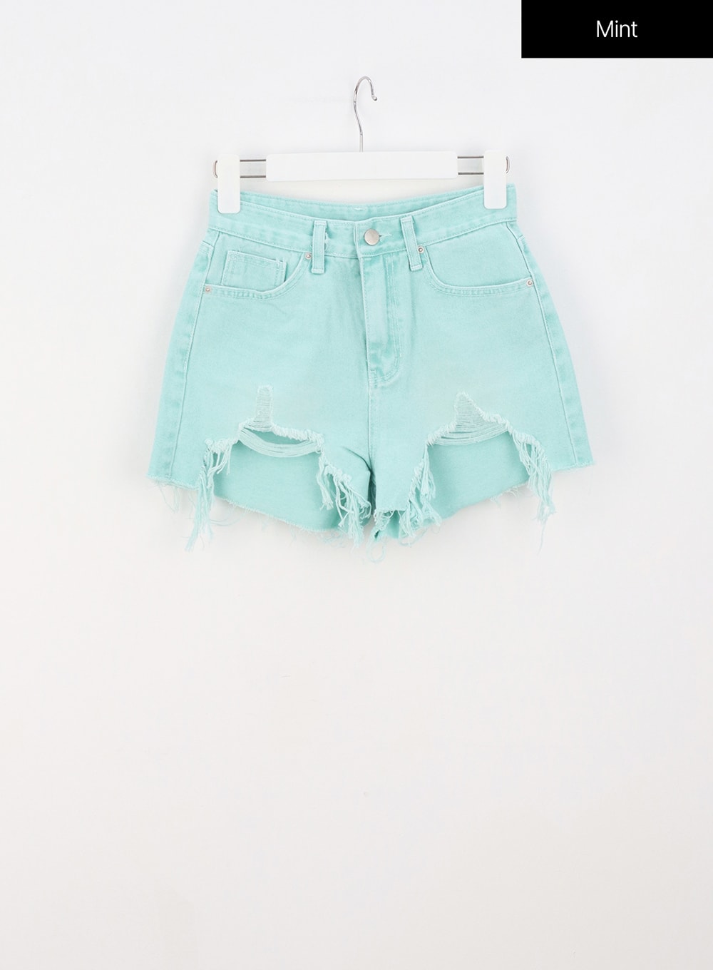 Ripped Color Shorts BU308