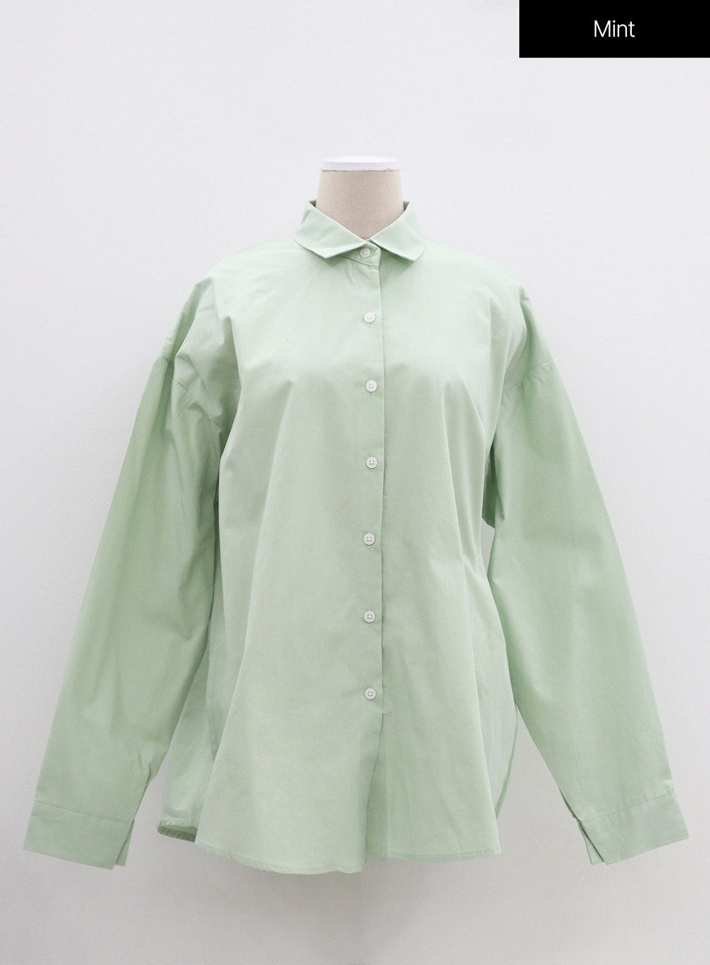 Pastel Color Oversized Shirt BM304