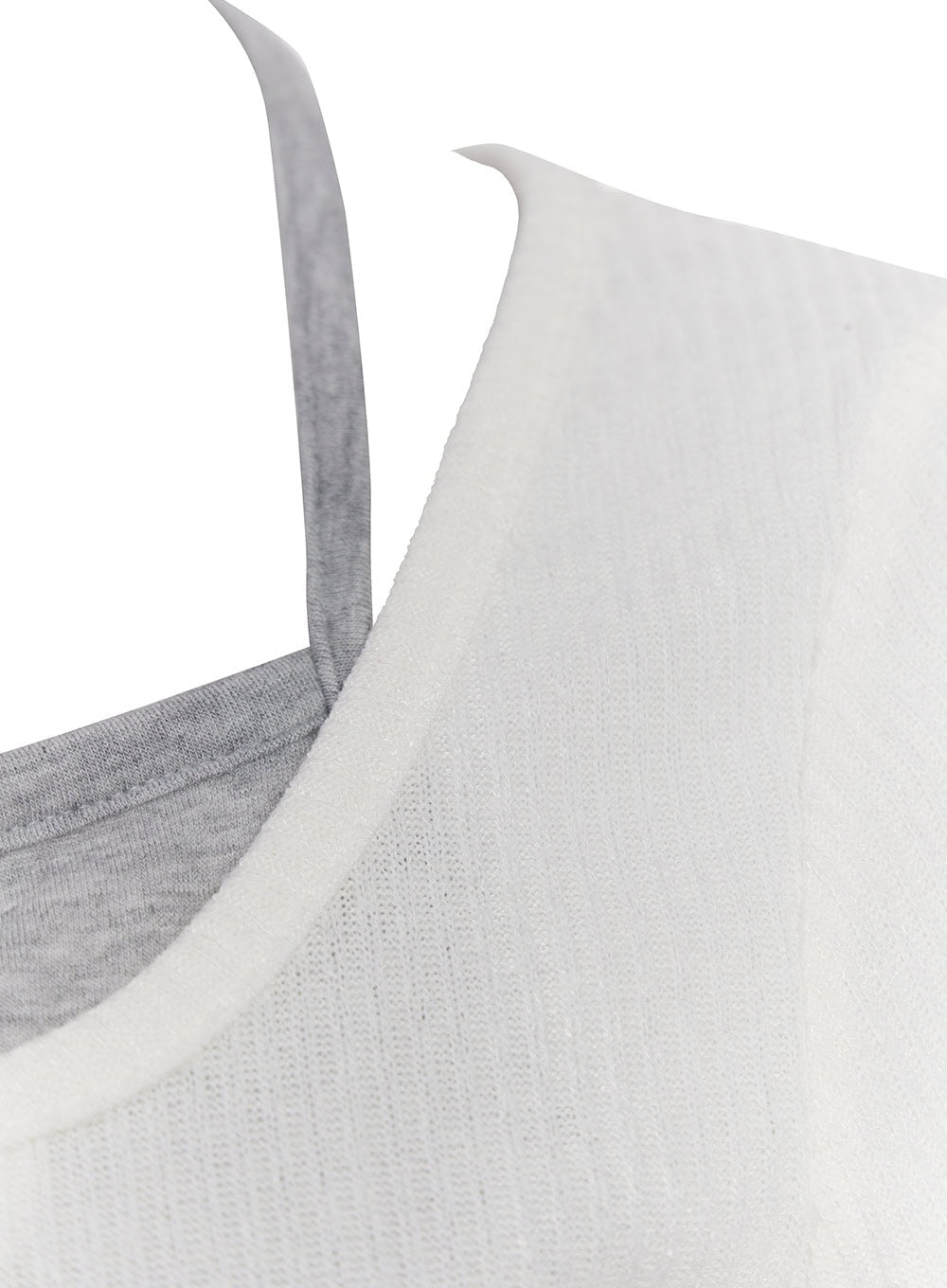 Ribbon Layered Short-Sleeve Cardigan CU520