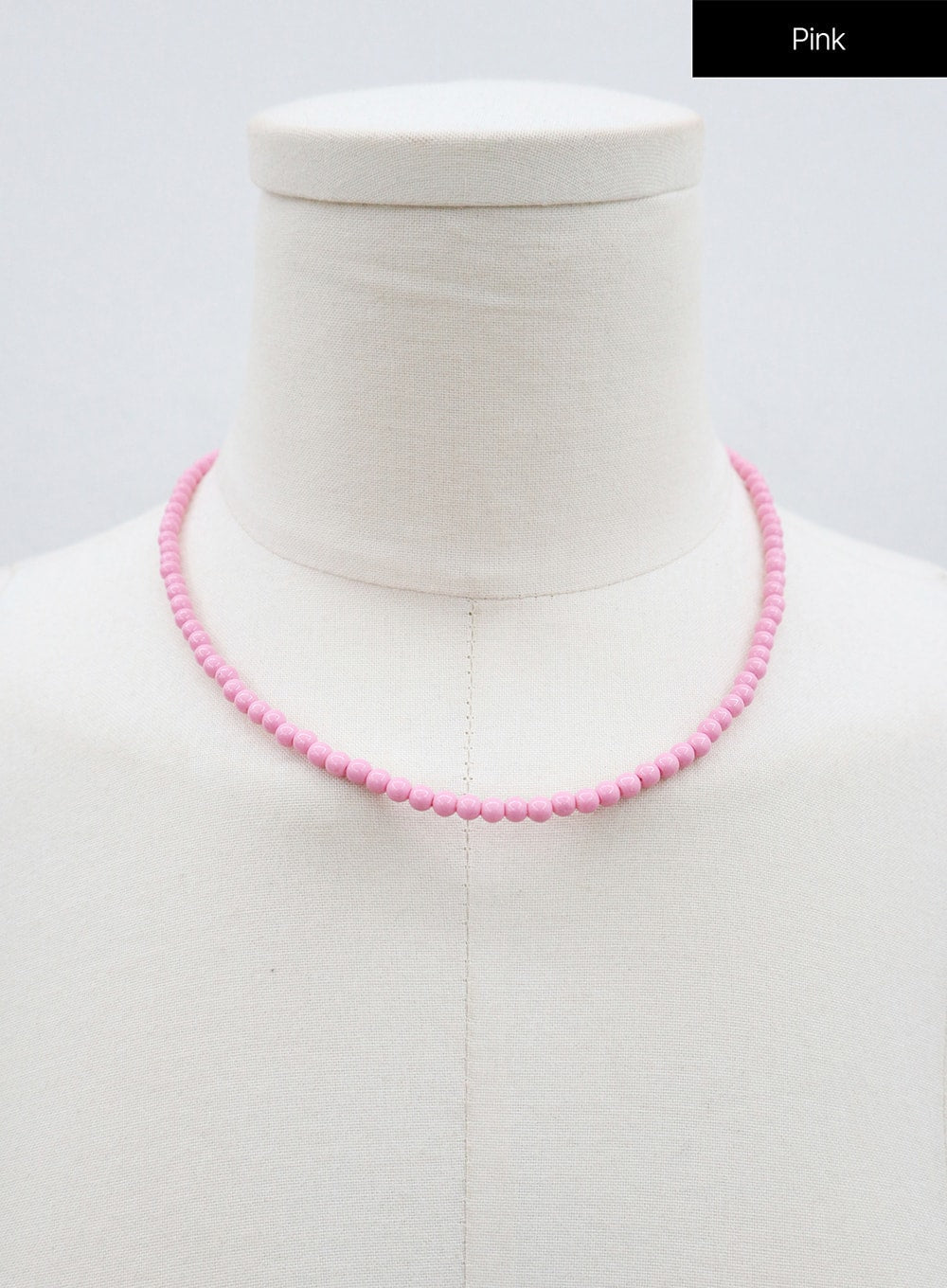 Pinky Beads Necklace BM304