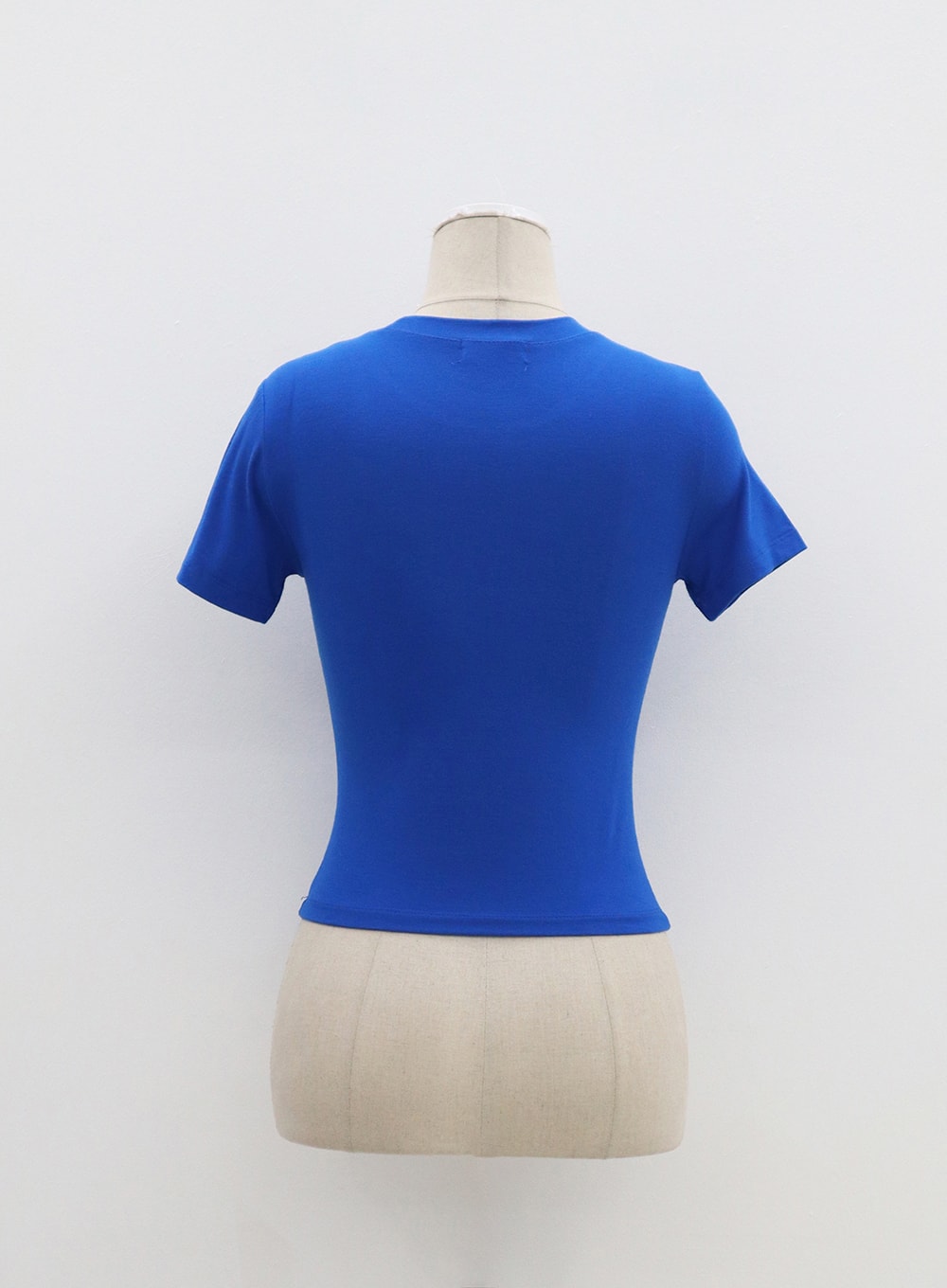 Slim Fit Crop Short Sleeve Tee BM304