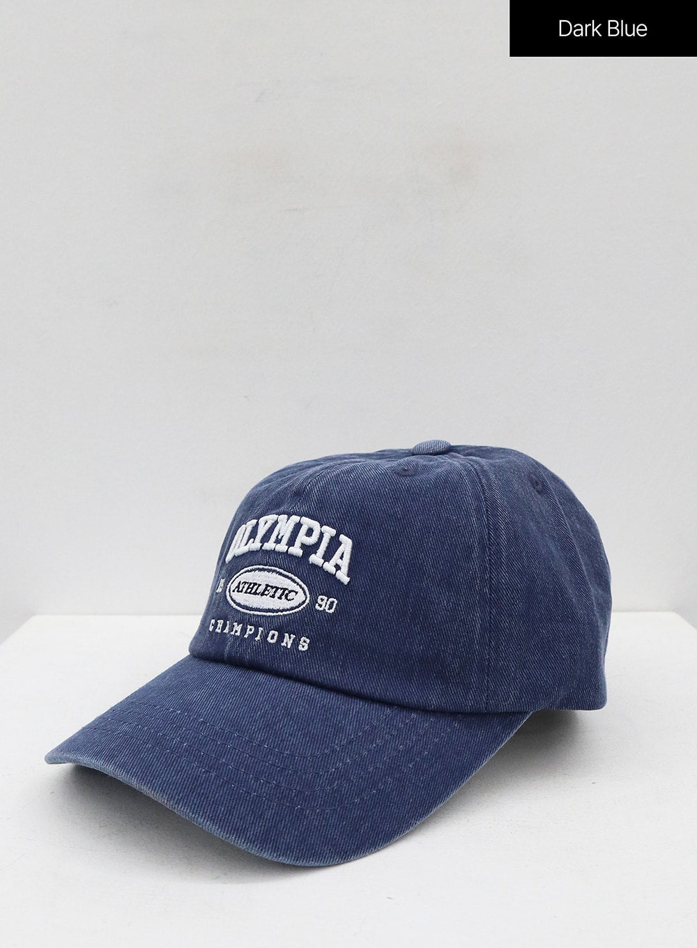 Olympia Lettering Print Baseball Cap ON09