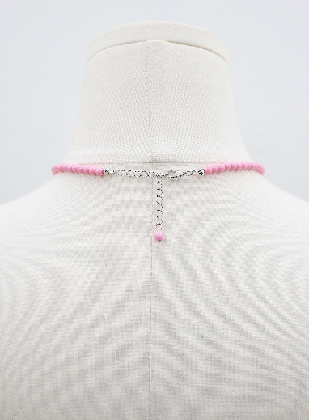 Pinky Beads Necklace BM304