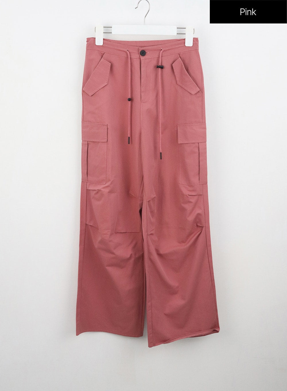 Drawstring Wide Pants IL310