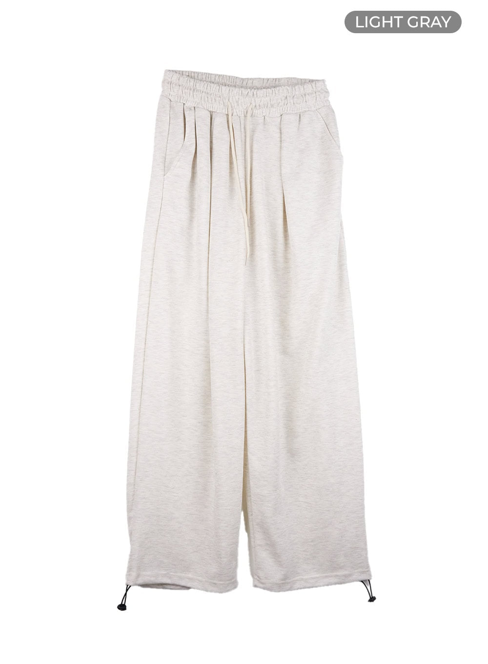String Pintuck Wide Sweatpants CO419