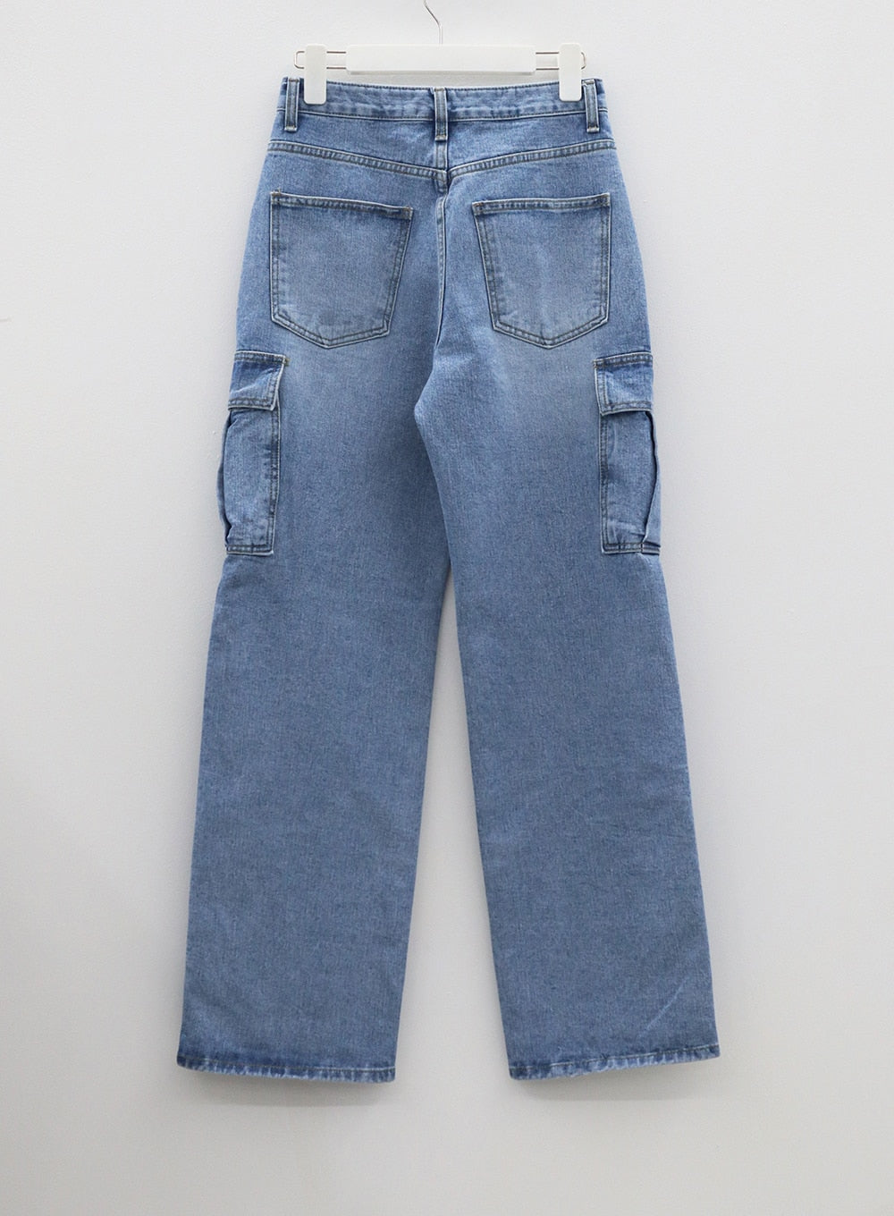 Wide Leg Cargo Jeans BF323