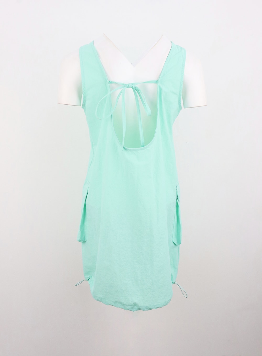 Pocket Nylon Mini Dress IL310