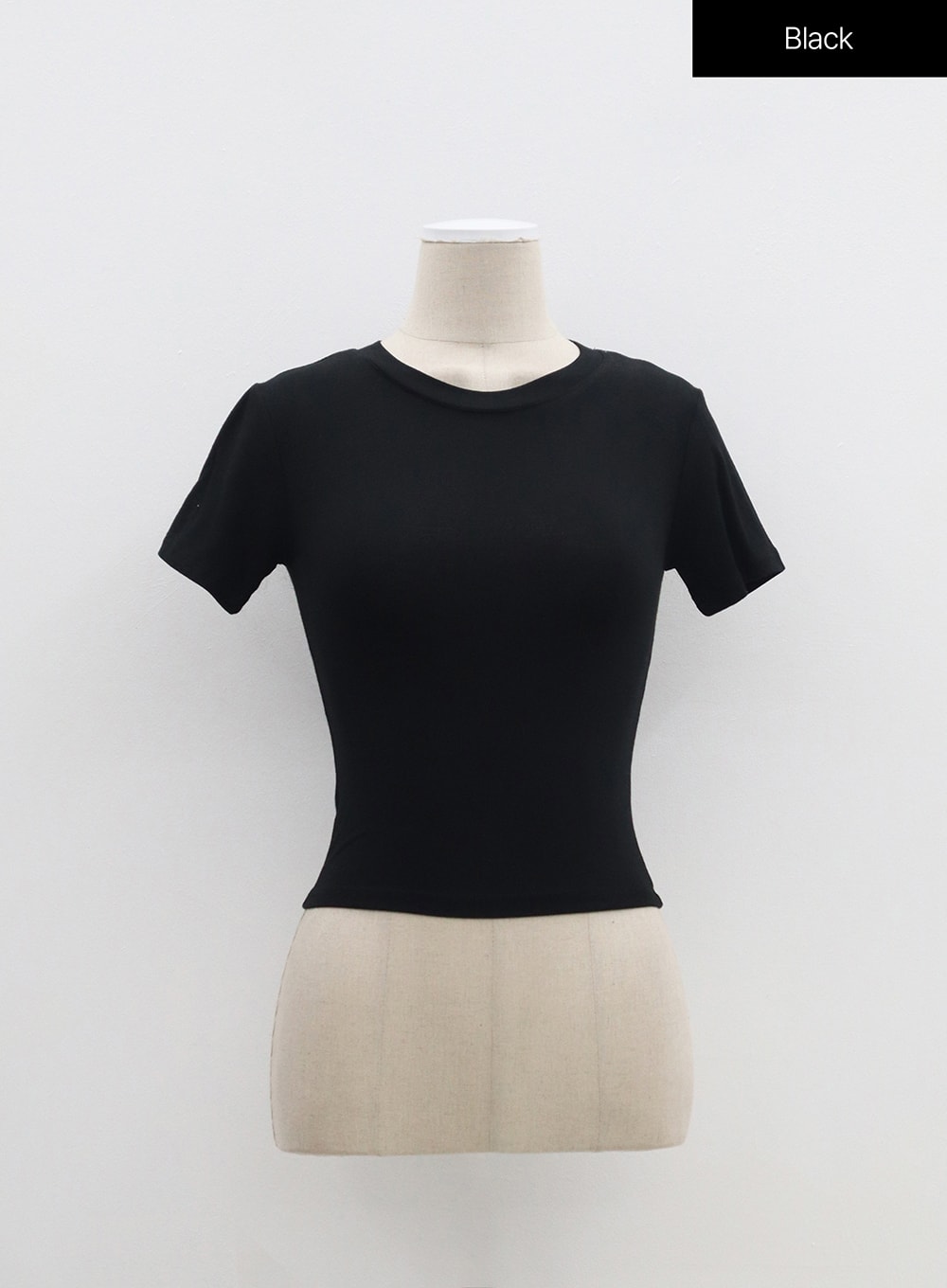 Slim Fit Crop Short Sleeve Tee BM304