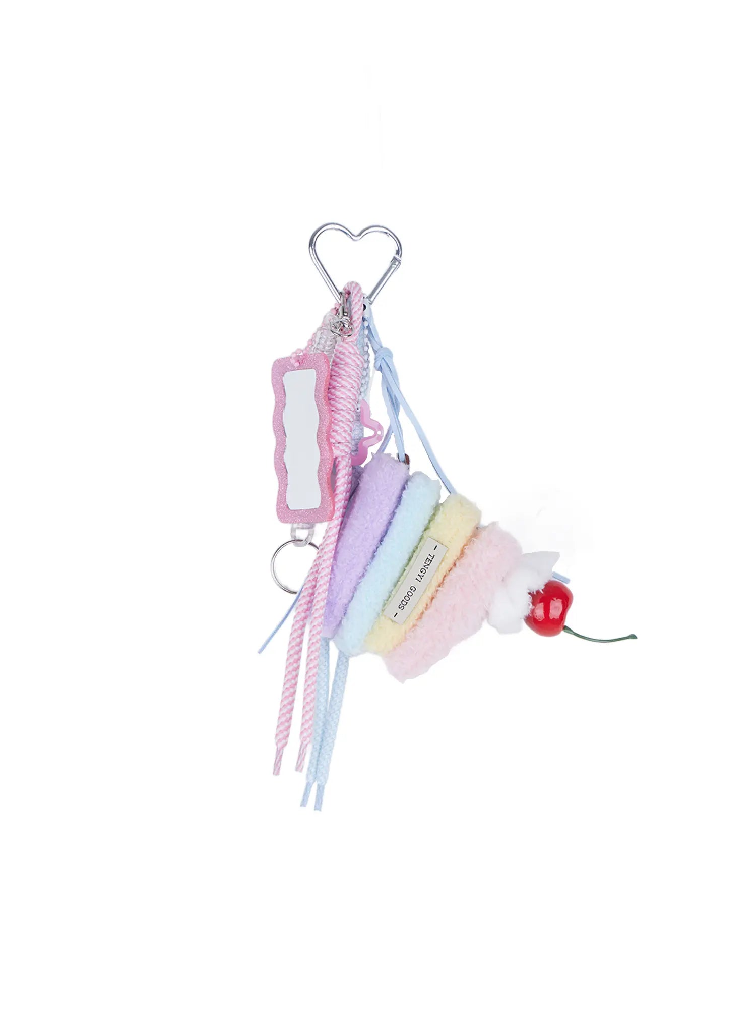 Rainbow Charm Keychain CL528