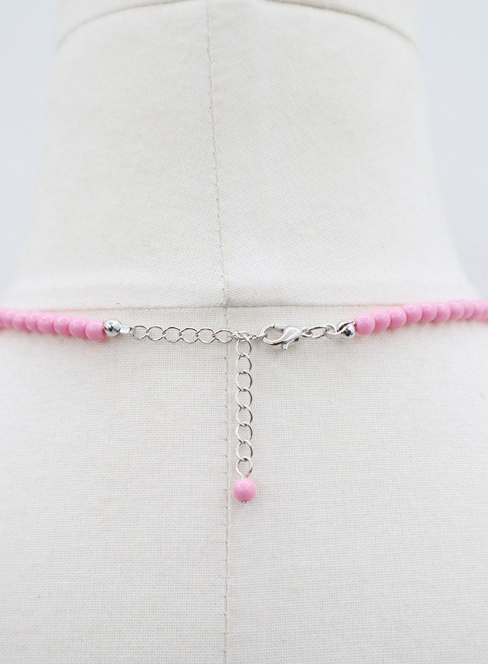 Pinky Beads Necklace BM304