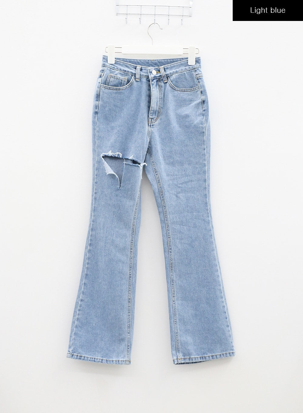 Ripped Bootcut Jeans BF306