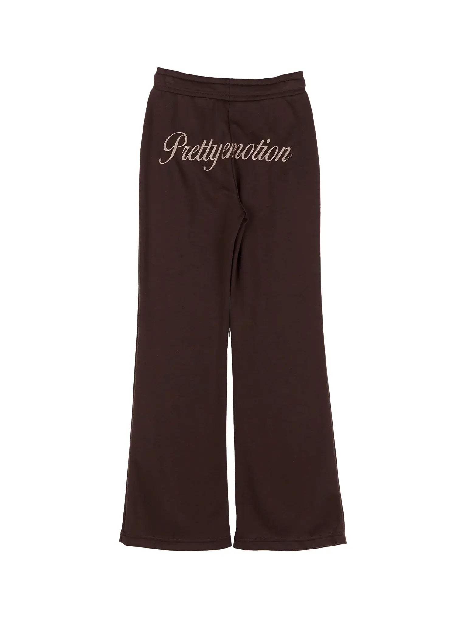 Embroidered Flare Track Pants CL525