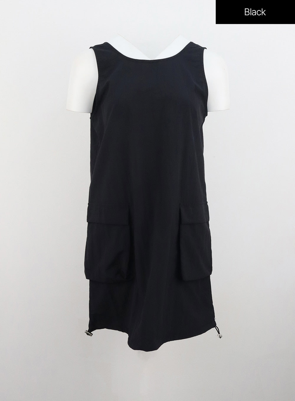 Pocket Nylon Mini Dress IL310